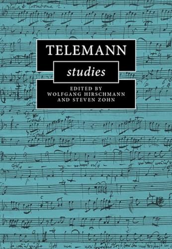 Telemann Studies (Cambridge Composer Studies)